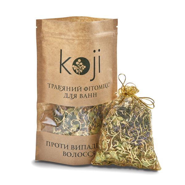Травяной фитомикс против выпадения волос KOJI