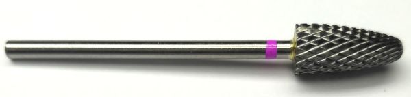 Фреза твердосплавная Carbide metallic combined notch F322 (розовая насечка)