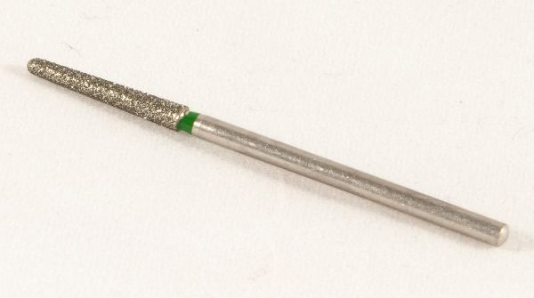 Фреза алмазная Конус, диаметр-2,5 мм, (зеленая насечка)