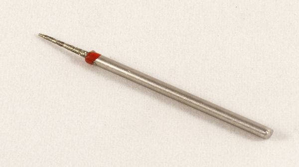 Фреза алмазная Игла, диаметр-1,3 мм, (красная насечка)