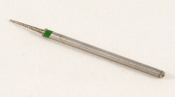 Фреза алмазная Игла, диаметр-1,4 мм, (зеленая насечка)