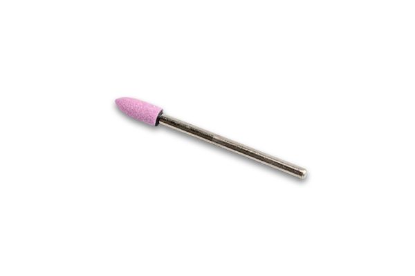 Корундовая фреза Flame M большой шар, диаметр 4 мм (розовая)