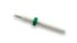Фреза керамическая   Small Round C   игла тупая с пластиковым кольцом ( зеленая насечка)