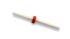Фреза керамічна Small Barrel Ball F 052 подовжена куля з пластиковим кільцем (червона насічка)