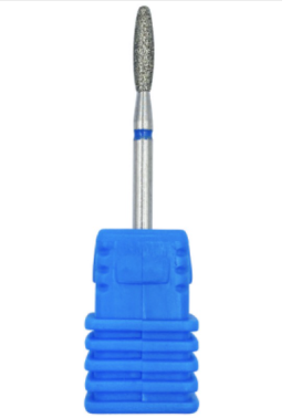 Фреза алмазная Пламя  тупое ,диаметр- 2,6 мм,( синяя насечка)