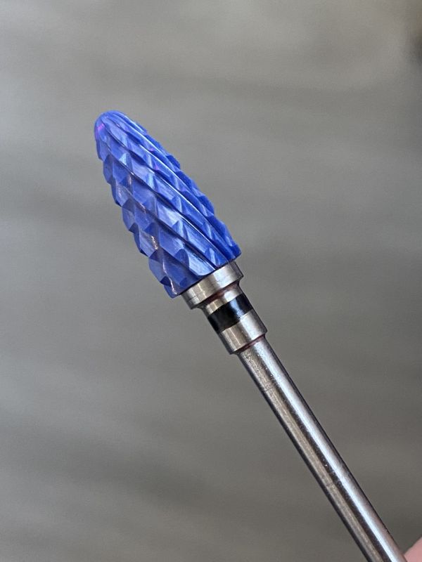 Фреза  синяя керамическая  Blue Flame XС  кукуруза( черная насечка)