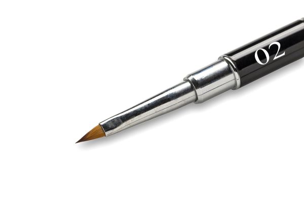 Кисть Diamand LBS  02 для дизайна ногтей универсальная