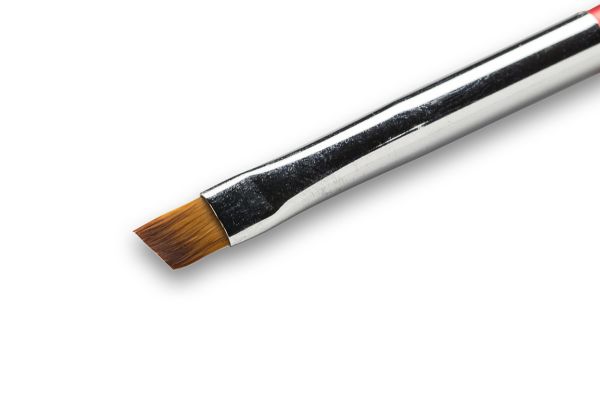 Кисть  Rubin  LBS 13  для моделирования ногтей гелем скошенная