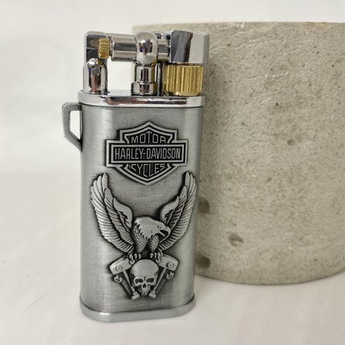 Газова запальничка Koji Harley Davidson срібляста