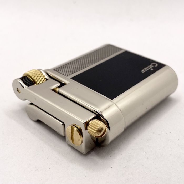 Запальничка бензинова Chief з гравіюванням у вигляді мікросітки