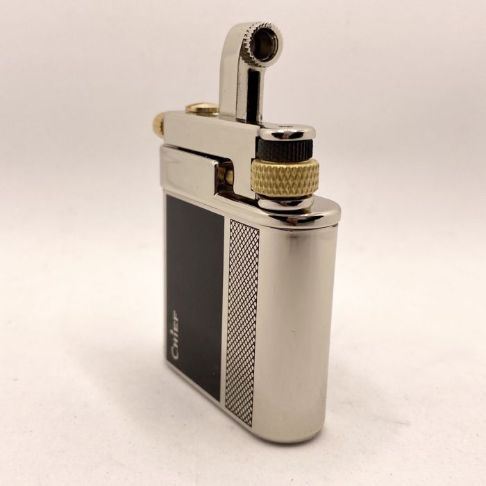 Запальничка бензинова Chief з гравіюванням у вигляді мікросітки