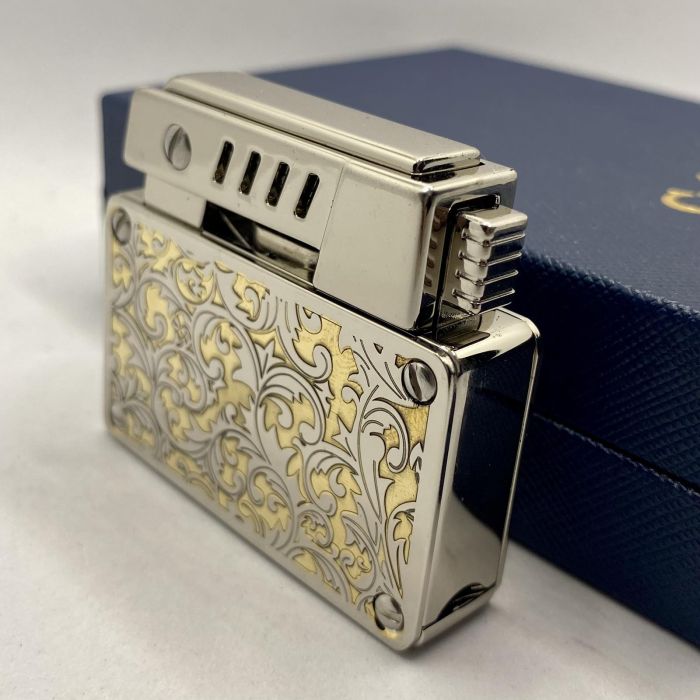 Преміум Бензинова Запальничка Chief з Двоколірним Гравіюванням