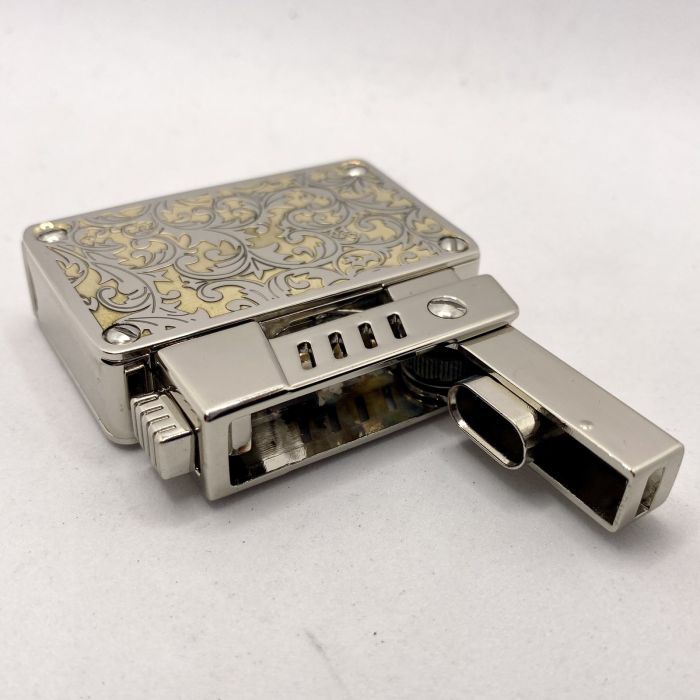 Преміум Бензинова Запальничка Chief з Двоколірним Гравіюванням