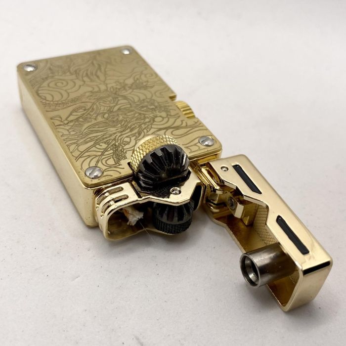 Запальничка бензинова Chief модель Золотий Дракон