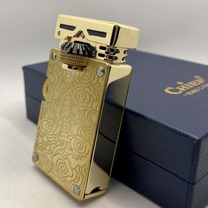 Запальничка бензинова Chief -Золотий Дракон