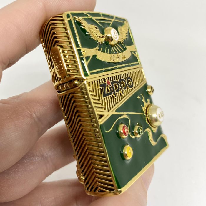 Колекційна запальничка Zippo Більярд "Golden Billiards Edition"