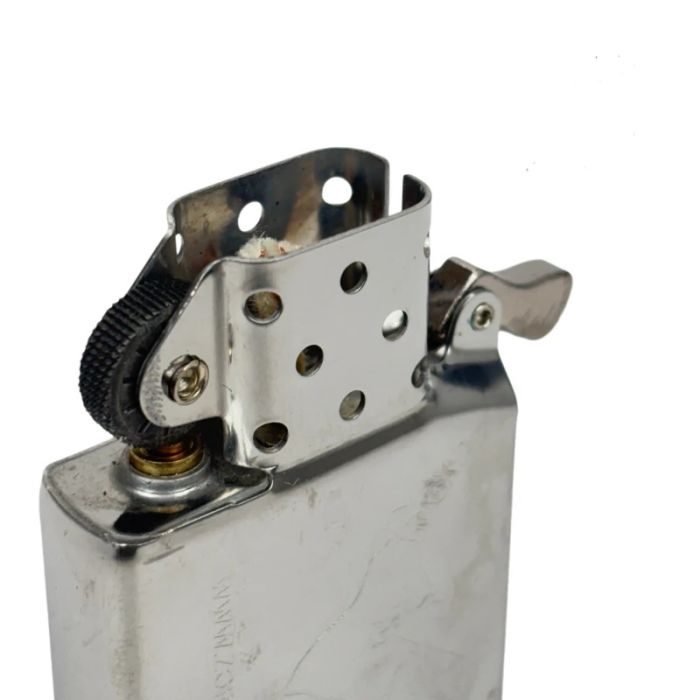 Бензинова запальничка Zorro «Piano Limited Edition» — Срібляста Матова