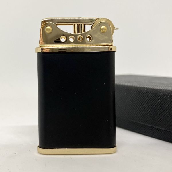 Бензинова запальничка Zorro "Slim Vintage" Black & Gold