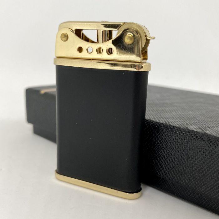 Бензинова запальничка Zorro "Slim Vintage" Black & Gold