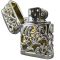 Бензинова запальничка Zorro «Ajour" Silver & Gold (Ажурне срібло та золото)