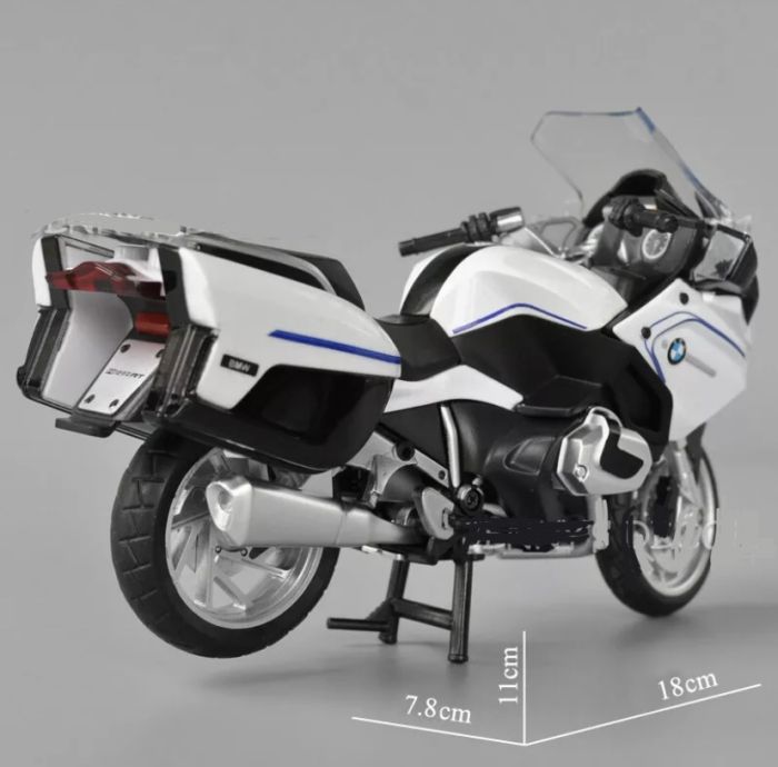 Колекційна масштабна модель мотоцикла BMW R1250 RT (1:12) — Білий
