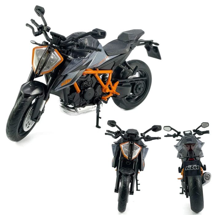 Масштабна модель мотоцикла KTM 1290 Super Duke R (1:12) помаранчеві вставки