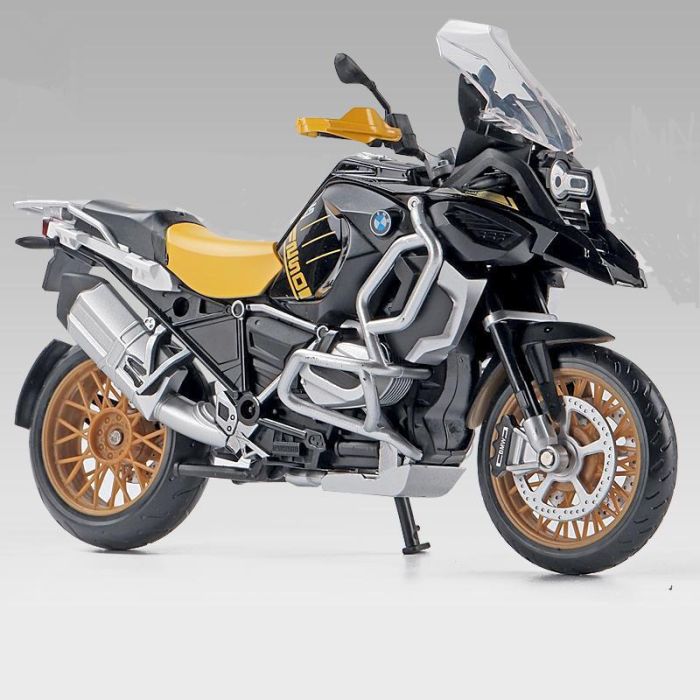 Масштабна модель мотоцикла BMW R1250 GS (1:12) — "40 Years GS" Edition