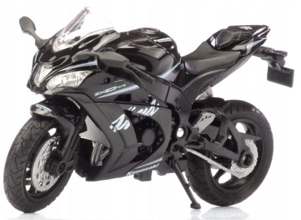 Колекційна модель мотоцикла Welly 2017 Kawasaki Ninja ZX-10RR (1:18)