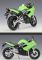 Колекційна модель мотоцикла Welly Kawasaki Ninja 650R (Масштаб 1/10)