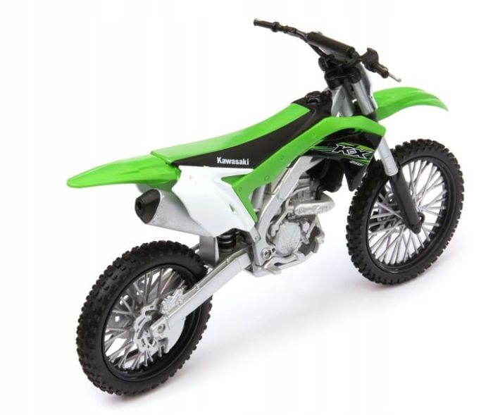 Колекційна масштабна модель мотоцикла Kawasaki KX 250F (1:10)