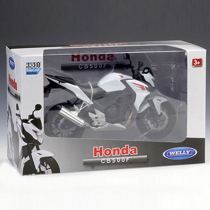 Колекційна модель мотоцикла Welly Honda CB500F (Масштаб 1:10)