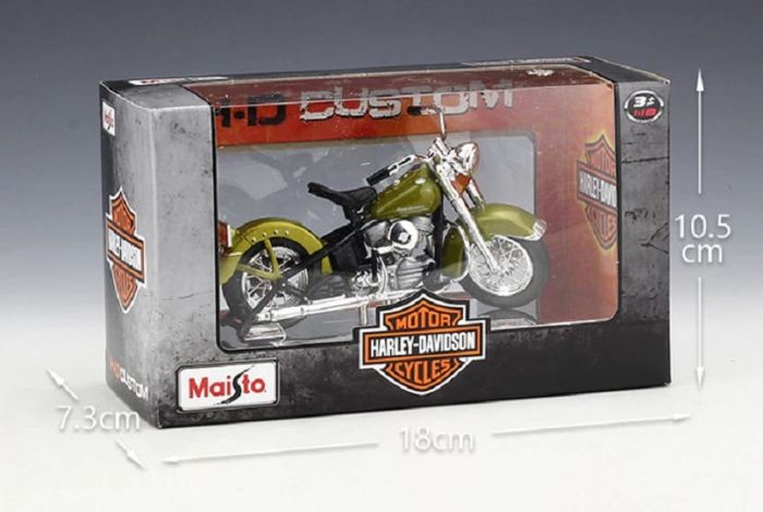 Колекційна модель мотоцикла Harley-Davidson 1953 74FL Hydra-Glide (1:18) від Maistо