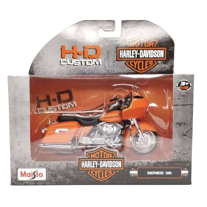 Колекційна модель мотоцикла Harley-Davidson 2002 FLTR Road Glide (Maisto, 1:18)