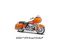 Колекційна модель мотоцикла Harley-Davidson 2002 FLTR Road Glide (Maisto, 1:18)