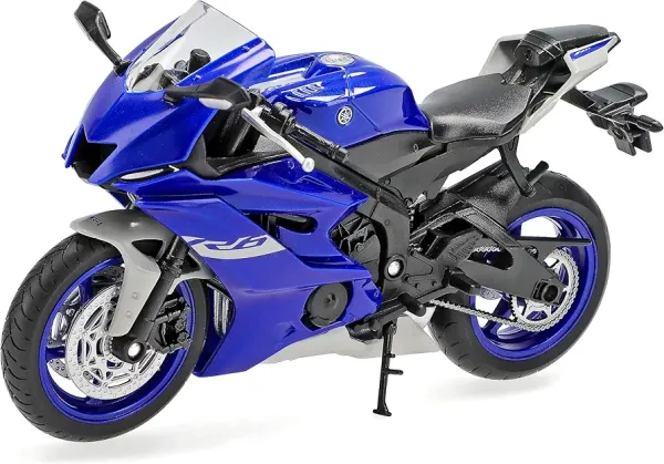 Колекційна масштабна модель мотоцикла Yamaha YZF-R6 (Welly) — Масштаб 1:12