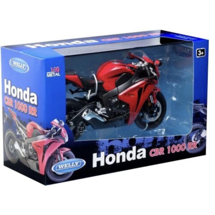 Колекційна модель мотоцикла Honda CBR 1000 RR (Welly) — Масштаб 1:10
