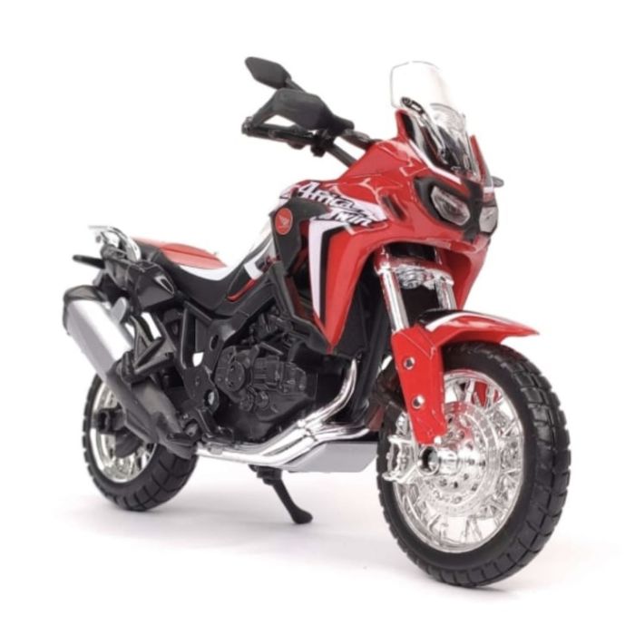 Колекційна модель мотоцикла Honda CRF1000L Africa Twin DCT (Maisto, 1:18) чорно-біла