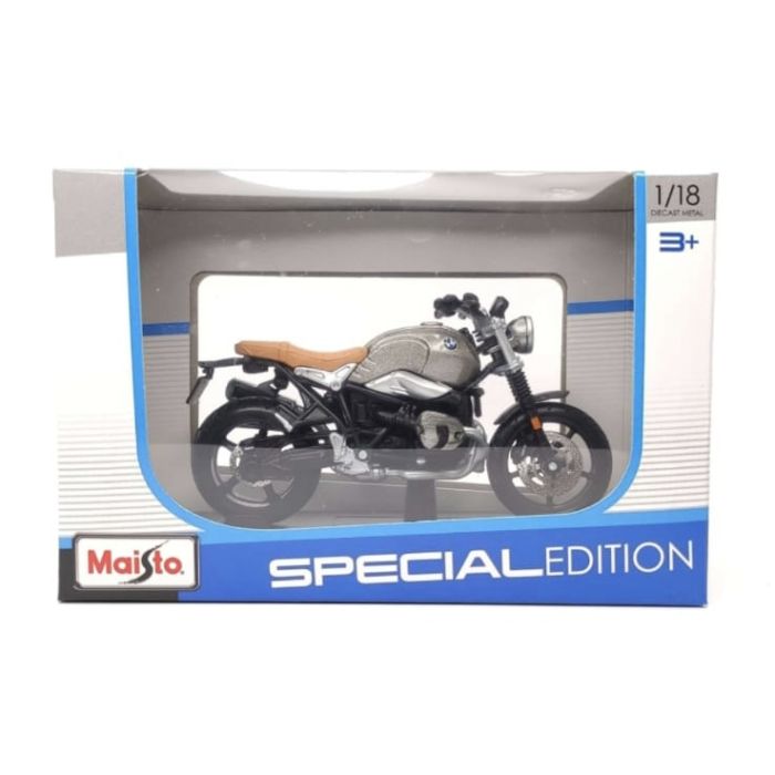 Колекційна модель мотоцикла BMW R nineT Scrambler — Класика у масштабі 1:18