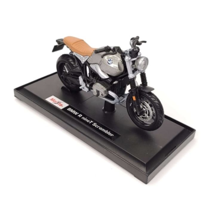 Колекційна модель мотоцикла BMW R nineT Scrambler — Класика у масштабі 1:18