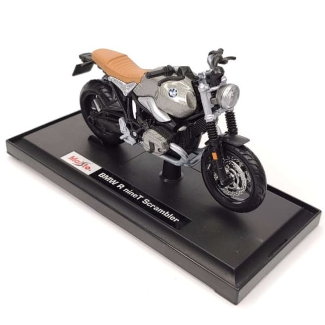 Колекційна модель мотоцикла BMW R nineT Scrambler — Класика у масштабі 1:18