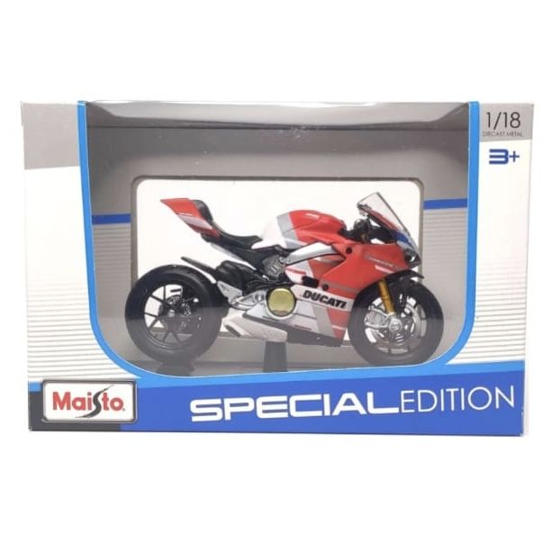 Колекційна модель мотоцикла Ducati Panigale V4 S Corse — Естетика швидкості у масштабі 1:18