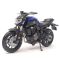 Колекційна модель мотоцикла Yamaha MT-07 (2018) — Maisto 1:18 Special Edition Blue з матовими чорними деталями
