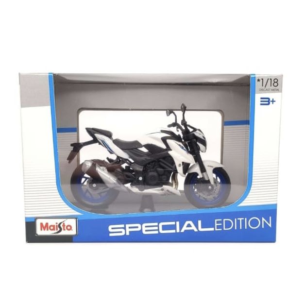 Колекційна модель мотоцикла Suzuki GSX-S750 ABS (Масштаб 1:18) — Maisto Special Edition