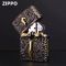 Бензинова запальничка Zippo Armor Custom "Golden Cross" (Золотий Хрест) з глибоким гравіюванням у подарунковій коробці