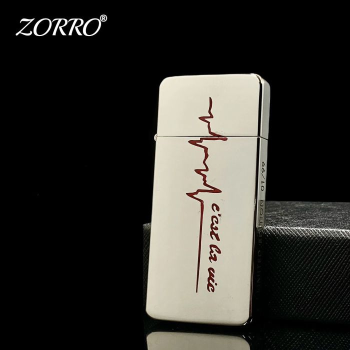 Ексклюзивна бензинова запальничка ZORRO «C'est la vie»(«Таке життя») Limited Edition