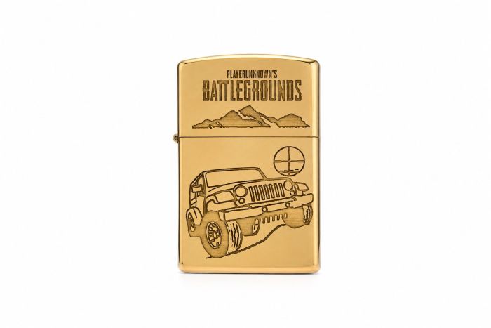 Бензинова латунна запальничка Zorro «PUBG Edition» для фанатів культової гри PlayerUnknown's Battlegrounds