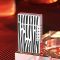 Елегантна газова запальничка Classic Lighter з фірмовим кліком (Black/Silver)