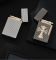 Газова запальничка Derui Premium з  стильним хрестом колір  Silver
