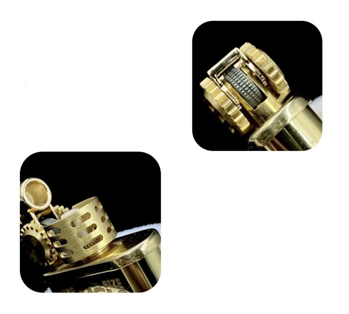 Бензинова запальничка ZORRO 587 Brass "Пазл"