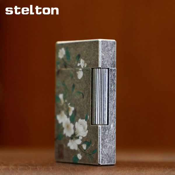 Газова запальничка Stelton "Antique Blossom" Білі Квіти